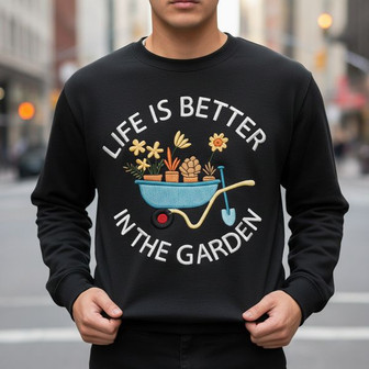 Powerful Matriarch Embroidered Sweatshirt Gift for Moms - Thegiftio UK