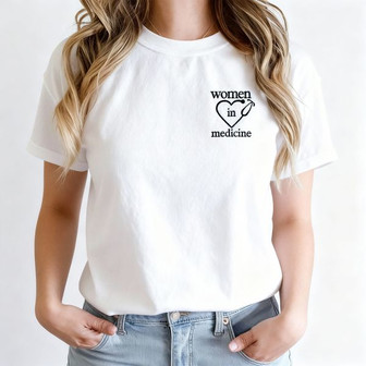 She Heals, She Inspires, Medicine Mom Embroidered Unisex T-shirt - Thegiftio UK
