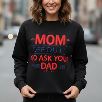 Heartwarming "Besties" Embroidered Sweatshirt for Mom & Daughter - Thegiftio