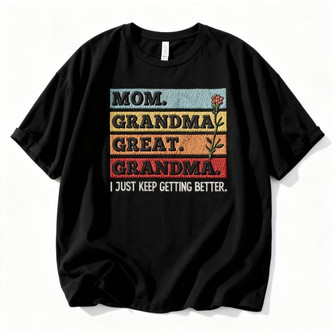 Matriarch Embroidered Comfort Colors T-shirt Gift - Thegiftio UK