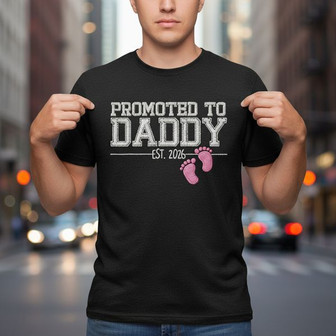New Dad Est. 2026 Embroidered Unisex T-shirt Gift Keepsake - Thegiftio UK