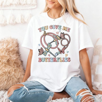 Dedicated Nurse Valentine Gift - Embroidered Unisex T-shirt - Thegiftio UK
