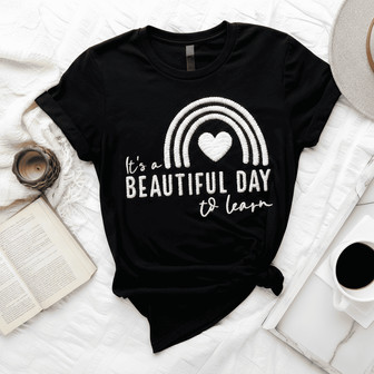 Teaching Heart Embroidered Unisex T-shirt - Perfect Gift - Thegiftio UK