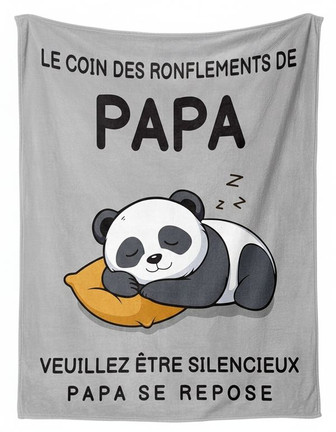 Cadeau Papa, Cadeau Papa Anniversaire, Idee Cadeau Fete Des Pere Plaid Couverture - Cadeauxyz