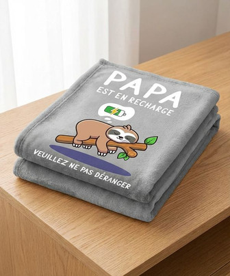 Cadeau Anniversaire DrôLe Pour Papa Et Homme, Couverture En Flanelle Ultra Douce - Idée Cadeau Pour Papa, Homme, Mari (Fils Ou Fille) Pour NoëL, FêTe Des PèRes - Cadeauxyz