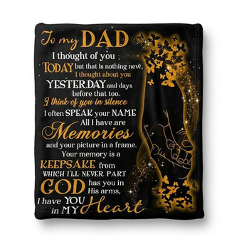 Couverture Polaire Pour Papa, Cadeau Pour Papa, Pour La FêTe Des PèRes, NoëL, Un Anniversaire De Mariage, Cadeau D'Anniversaire Pour Papa - Cadeauxyz