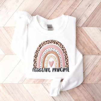 Assistant Principal Embroidered Sweatshirt - Best Team Gift - Thegiftio UK