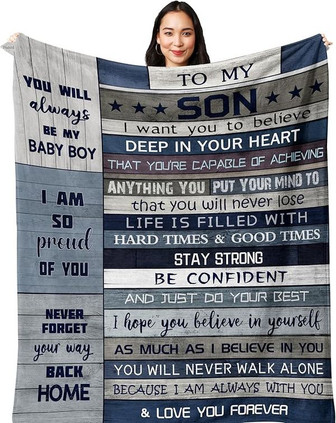 Cadeau D'Anniversaire Pour Fils, Couverture « To My Son » Cadeau Pour Fils De La Part De Maman/Papa, Adolescent, Cadeau Pour Fils, Anniversaire, Remise De DiplôMe, - Cadeauxyz