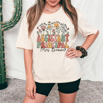 Celebrate the Leader - Custom AP Embroidered Comfort Colors Tee - Thegiftio