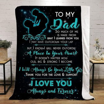 Couverture Polaire Pour Papa, Cadeau Pour Papa, Pour La FêTe Des PèRes, NoëL, Un Anniversaire De Mariage, Cadeau D'Anniversaire Pour Papa - Cadeauxyz