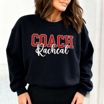 Honor Your Coach with a Custom Embroidered Sweatshirt Gift - Thegiftio
