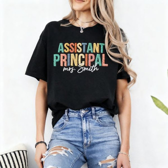 Show Appreciation - Personalized Embroidered Teacher T-shirt - Thegiftio