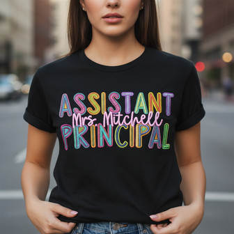 Exceptional Leadership Team - Principal & VP Embroidered Unisex T-shirt - Thegiftio UK