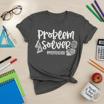 Embroidered Teacher T-shirt - Inspire Minds with Every Lesson - Thegiftio