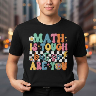 Equations are Hard, You're Tough - Embroidered Teacher T-shirt - Thegiftio