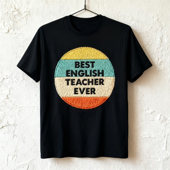 Inspiring Minds - The Ultimate Embroidered Teacher T-shirt Gift - Thegiftio