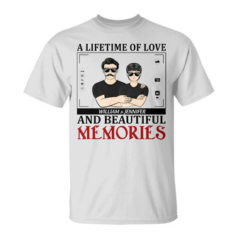 A Lifetime Of Love Custom Hoodie - Gift for Couples - Thegiftio UK