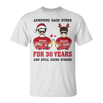 Annoying Each Other Personalized Sweatshirt - Christmas Gift - Thegiftio UK