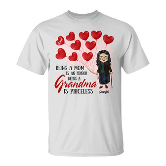 Being A Grandma Is Priceless Custom Hoodie - Gift for Mother - Thegiftio UK