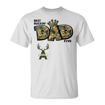 Best Buckin Dad Ever Personalized T-Shirt - Gift for Dad - Thegiftio UK