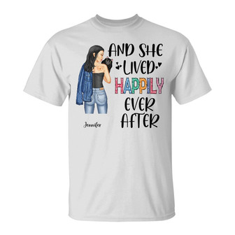 Best Cat Mom Ever Personalized T-Shirt - Gift for Cat Lovers - Thegiftio UK