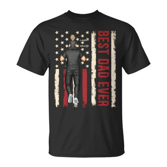 Best Dad Ever Personalized T-Shirt - Birthday Gift - Thegiftio UK