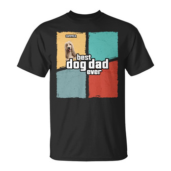 Best Dog Dad Dog Mom Ever Personalized T Shirt - Thegiftio UK