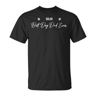 Best Dog Dad Ever Custom T-Shirt - Gift for Dog Lovers - Thegiftio UK