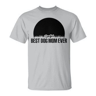 Best Dog Mom Dog Dad Ever Personalized T-Shirt - Thegiftio UK