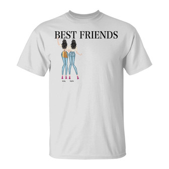Best Friends Fashion Girls Custom T-Shirt - Gift for BFF - Thegiftio UK