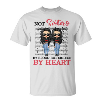 Best Friends Not Sisters Custom Hoodie - Gift for BFF - Thegiftio UK
