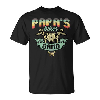 Biker Gang Father Day Custom T-Shirt - Gift for Dad - Thegiftio UK