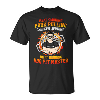 Butt Rubbing BBQ Pit Master Custom T-Shirt - Gift for Men - Thegiftio UK