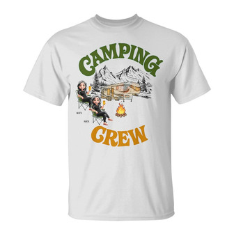 Camping Crew Personalized T-Shirt - Gift for Campers - Thegiftio UK