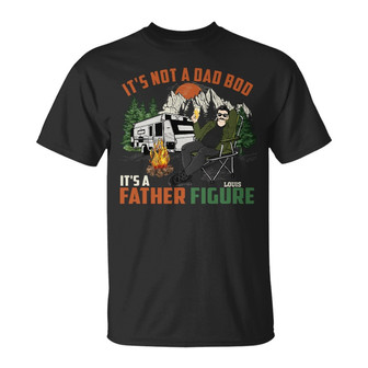 Camping Dad Bod Personalized T-Shirt - Gift for Dad - Thegiftio UK