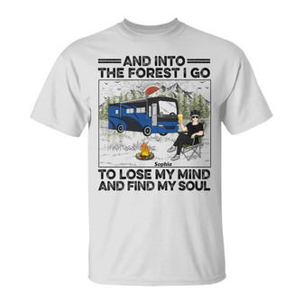 Camping I Hate Morning People Custom T-Shirt - Thegiftio UK