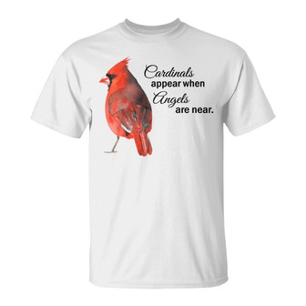 Cardinal Appears Memorial Personalized T-Shirt - Gift - Thegiftio UK