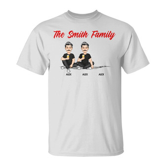 Cartoon Birthday Loving Custom T-Shirt - Gift for Family - Thegiftio UK