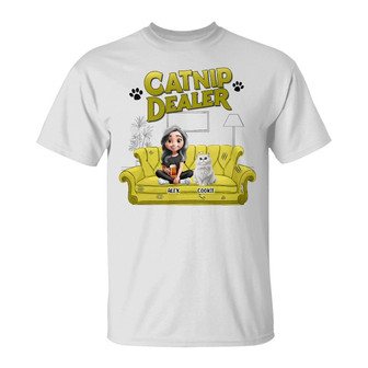 Catnip Dealer 3D Effect Cats Custom T-Shirt - Thegiftio UK