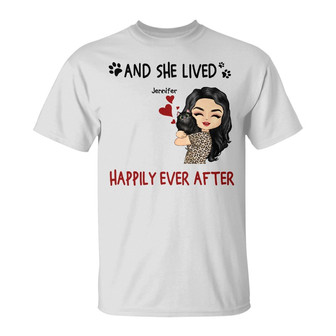 Chibi Girl Best Friends Custom T-Shirt - Gift for Cat Lovers - Thegiftio UK