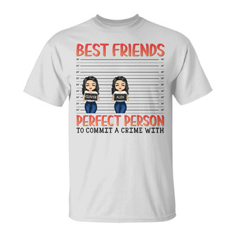 Chibi Girl It's My Bestie's Fault Custom T-Shirt - Gift - Thegiftio UK