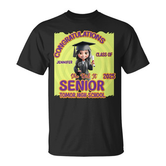 Congratulations Glass Of Personalized T Shirt - Thegiftio UK