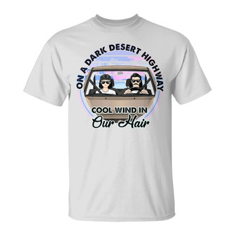 Cool Wind In Our Hair Custom T-Shirt - Gift for Couples - Thegiftio UK