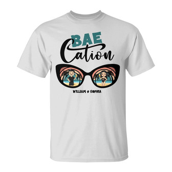 Couple Chibi Baecation Personalized T-Shirt - Couples Gift - Thegiftio UK