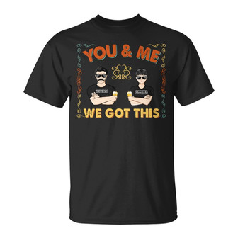 Couple We Got This Personalized T-Shirt - Gift for Couple - Thegiftio UK