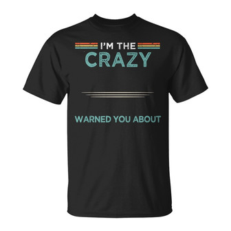 Crazy Grandpa Warned About Father's Day Custom T-Shirt - Thegiftio UK