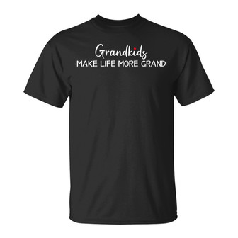 Crossword Grandkids Make Life More Grand Custom T-Shirt - Thegiftio UK
