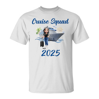 Cruise Squad Bestie Personalized T Shirt - Gift for Bestie - Thegiftio UK