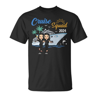 Cruise Squad Bestie Trip Custom T-Shirt - Gift for Bestie - Thegiftio UK