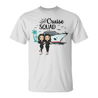 Cruise Squad Personalized T-Shirt - Gift for Besties - Thegiftio UK